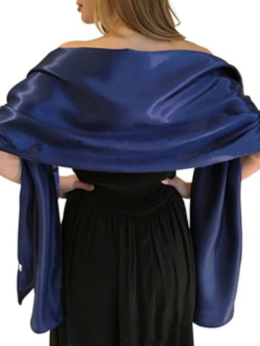 Women's Silky Shawl for Wedding Favors Bride Bridesmaid Gifts Evening Dress Shawl