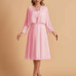 Elegant A-line Chiffon Jewel Short Mother of the Brides Dresses Online