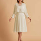 Elegant A-line Chiffon Jewel Short Mother of the Brides Dresses Online