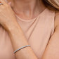 Shiny 3mm Cubic Zircon Classic Tennis Bracelet | Gold Bracelets For Women