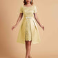 Elegant A-line Short Sleeves Jewel Knee Length Mother of the Brides Dresses