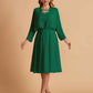 Elegant A-line Chiffon Jewel Short Mother of the Brides Dresses Online