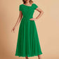 Elegant A-line Chiffon Short Sleeves Mother of the Brides Dresses Online