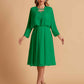 Elegant A-line Chiffon Jewel Short Mother of the Brides Dresses Online