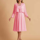 Elegant A-line Chiffon Jewel Short Mother of the Brides Dresses Online