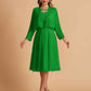 Elegant A-line Chiffon Jewel Short Mother of the Brides Dresses Online