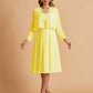 Elegant A-line Chiffon Jewel Short Mother of the Brides Dresses Online
