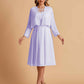 Elegant A-line Chiffon Jewel Short Mother of the Brides Dresses Online