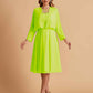 Elegant A-line Chiffon Jewel Short Mother of the Brides Dresses Online