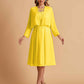 Elegant A-line Chiffon Jewel Short Mother of the Brides Dresses Online