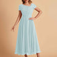 Elegant A-line Chiffon Short Sleeves Mother of the Brides Dresses Online