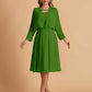 Elegant A-line Chiffon Jewel Short Mother of the Brides Dresses Online