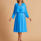 Elegant A-line Chiffon Jewel Short Mother of the Brides Dresses Online