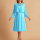 Elegant A-line Chiffon Jewel Short Mother of the Brides Dresses Online