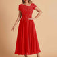 Elegant A-line Chiffon Short Sleeves Mother of the Brides Dresses Online