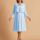 Elegant A-line Chiffon Jewel Short Mother of the Brides Dresses Online