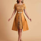 Elegant A-line Short Sleeves Jewel Knee Length Mother of the Brides Dresses