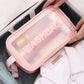 Transparent Cosmetic Bag Translucent PVC Wash Bag Matte Storage Bag
