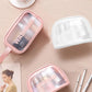 Transparent Cosmetic Bag Translucent PVC Wash Bag Matte Storage Bag